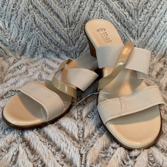 ITALIAN SHOEMAKERS Flex Lorel Slide Wedge Sandal - Picture 3 of 10